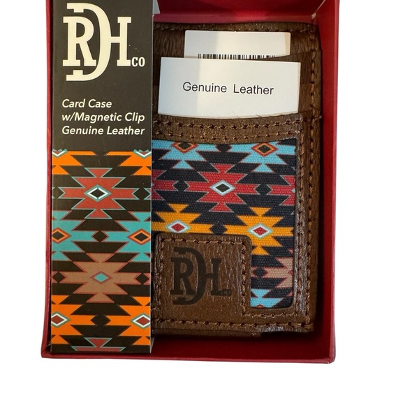 Red Dirt Hat Co Accessories - Red Dirt Hat Co. Southwestern Card Case NWT